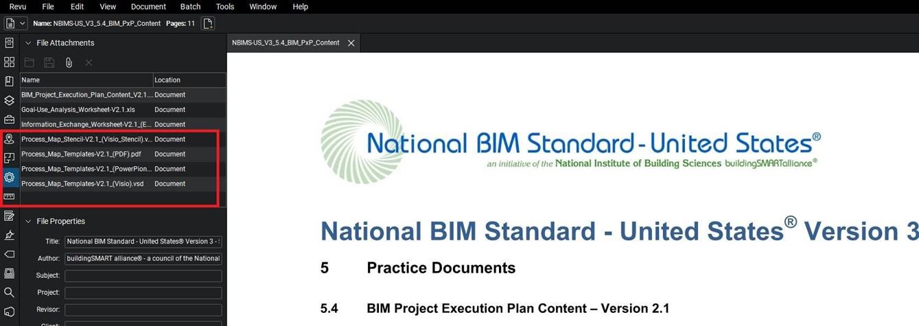 NBIMS Process Map Templates